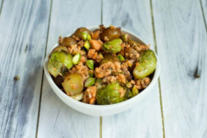 Wild Sockeye Salmon Hash with a hint of Maple